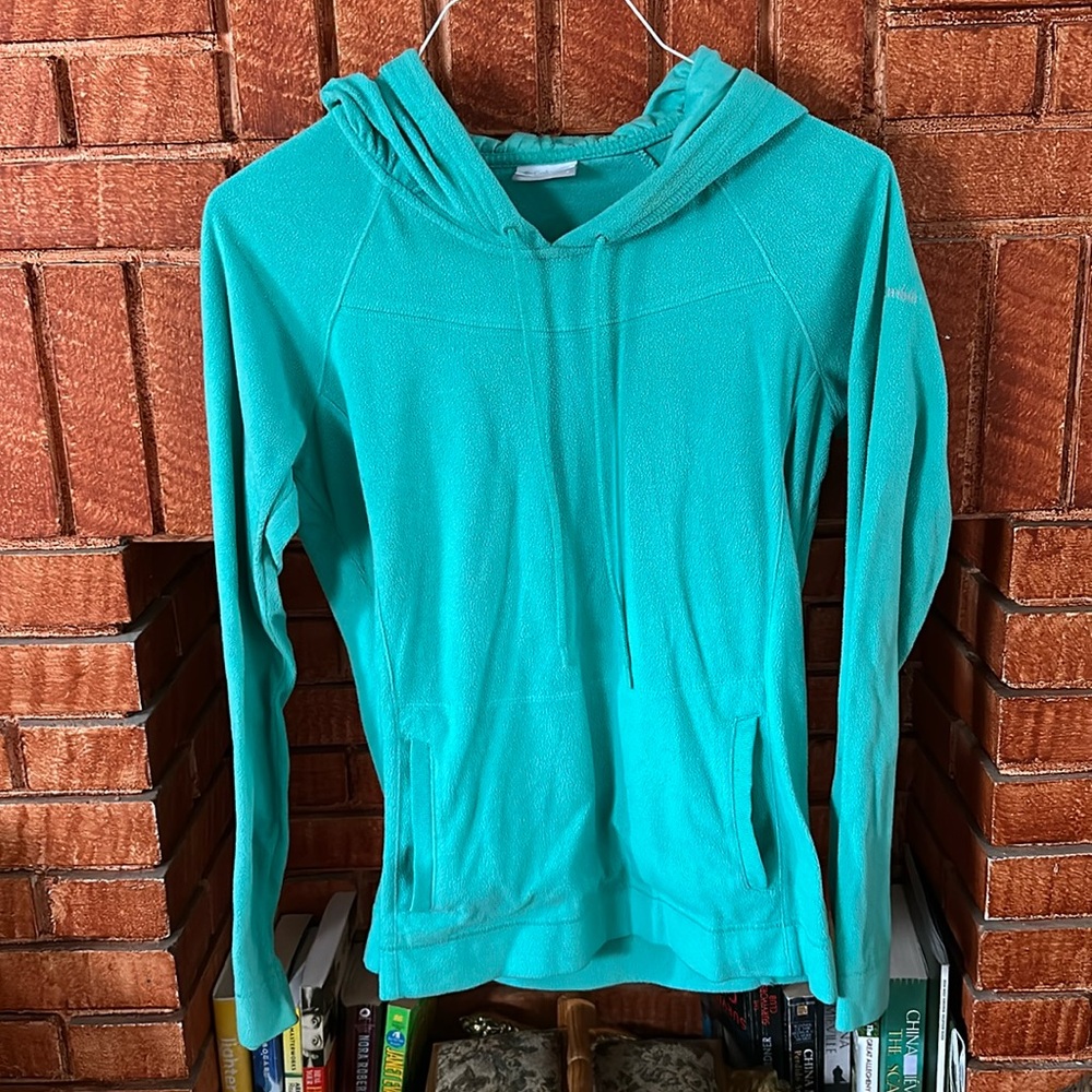 ❌SOLD❌Columbia Fleece hooded shirt